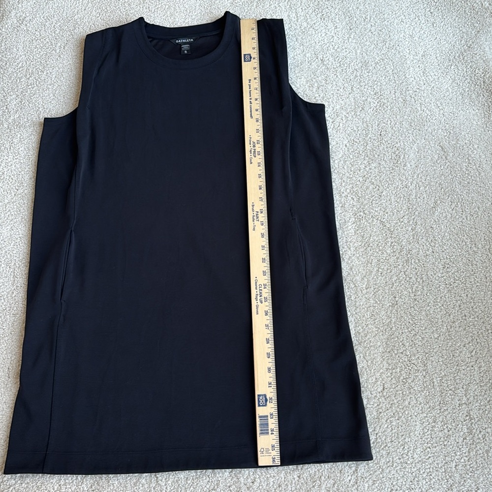Athleta Black Sleeveless Sheath Dress - Picture 10 of 12